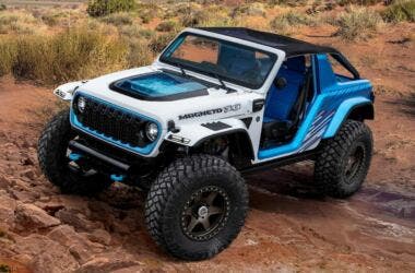 Jeep Wrangler EV Magneto Concept