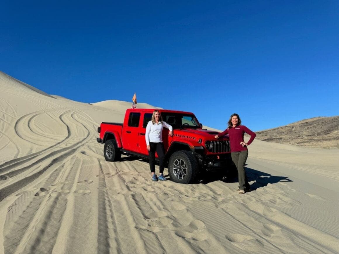 Jeep at Rebelle Rally