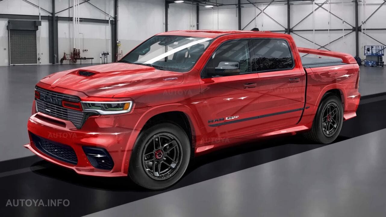 RAM SRT-10 2026 render