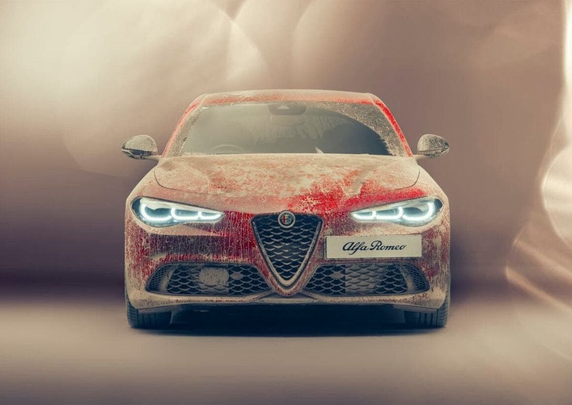 dirty Alfa Romeo