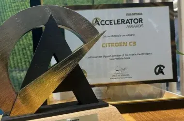 SA - Stellantis and Citroën C3 honored at naamsa Accelerator Awards