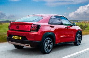 new Fiat Panda Fastback render Kleber Silva