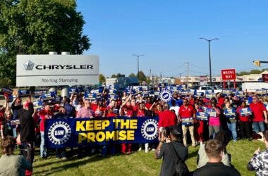 UAW Sterling Heights rallies