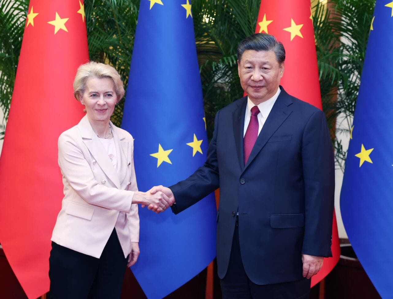 Ursula Von Der Leyen Xi Jinping