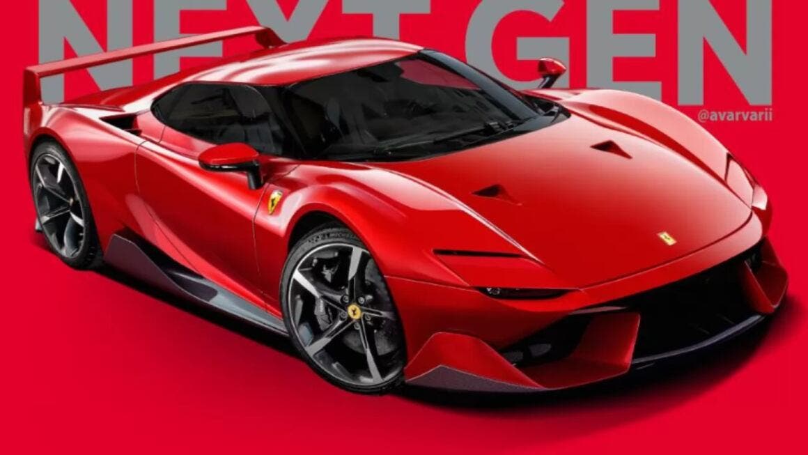 avarvarii render Next gen Ferrari F40