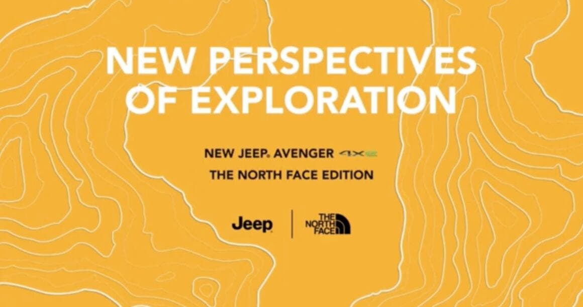 conference unveiling the Jeep Avenger 4xe The North Face edition