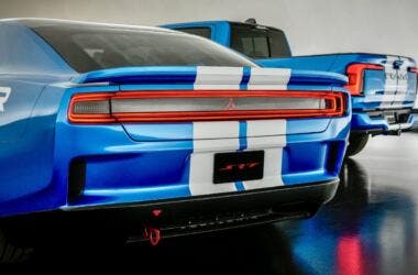 New Mopar colors at SEMA on 2025 1500 REV Tungsten and the Dodge Charger Daytona SRT Banshee Concept