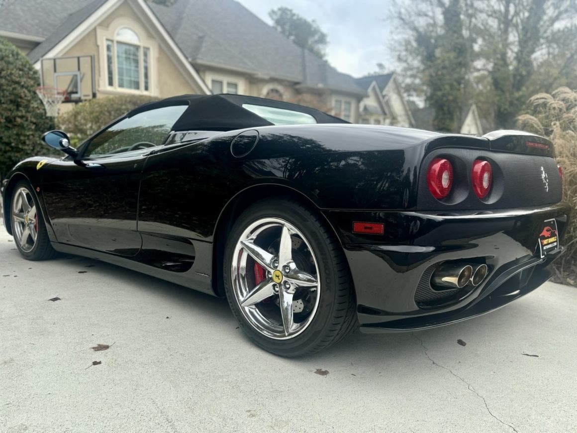 Ferrari 360 Spider at auction