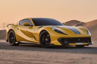 Ferrari 812 Competizione at Dubai auction