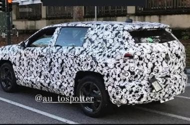 New Jeep Compass spy photo