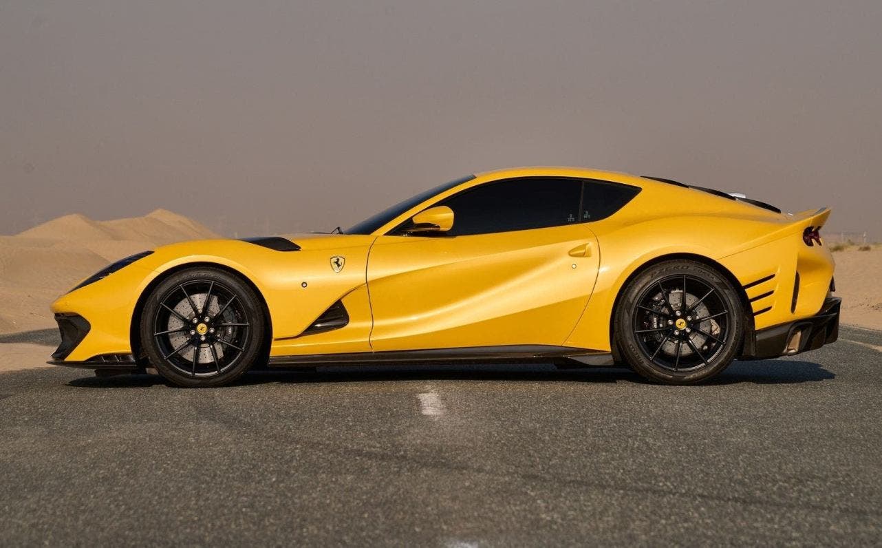 Ferrari 812 Competizione at Dubai auction 