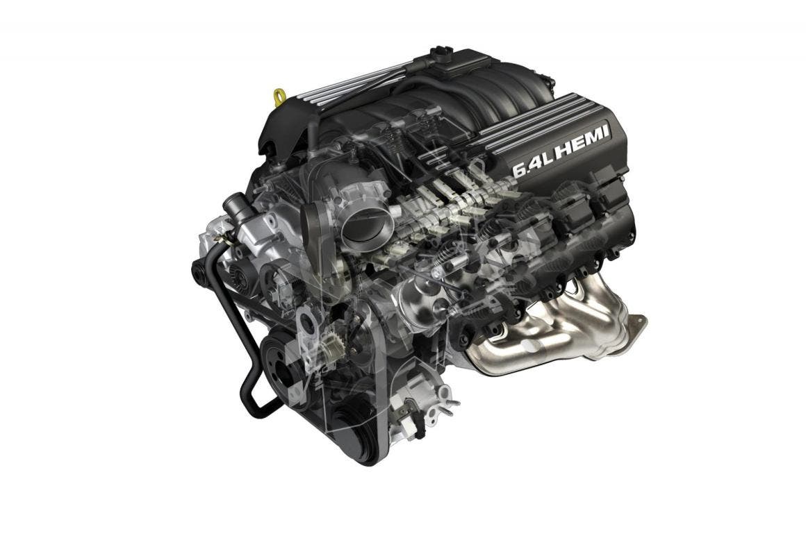 6.4-liter Hemi V8