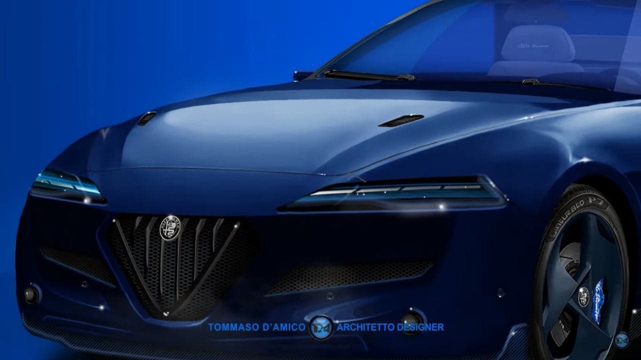 Alfa Romeo Spider 2026 render