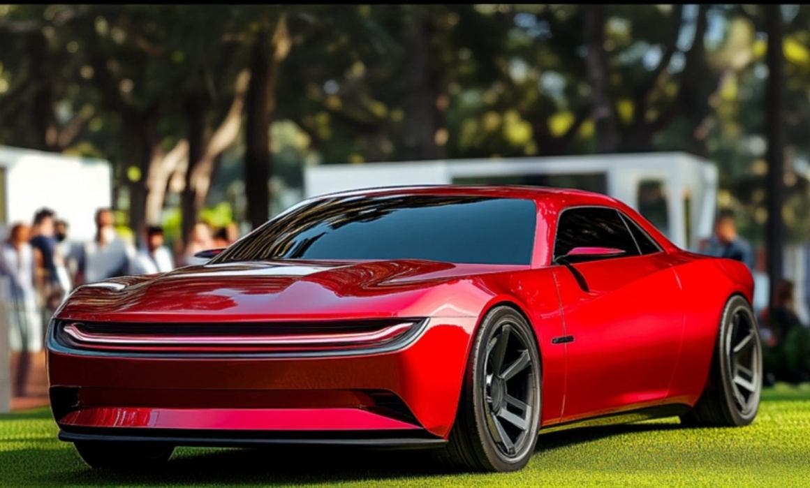 Elior Nona Design's concept for a 2025 Dodge Challenger.