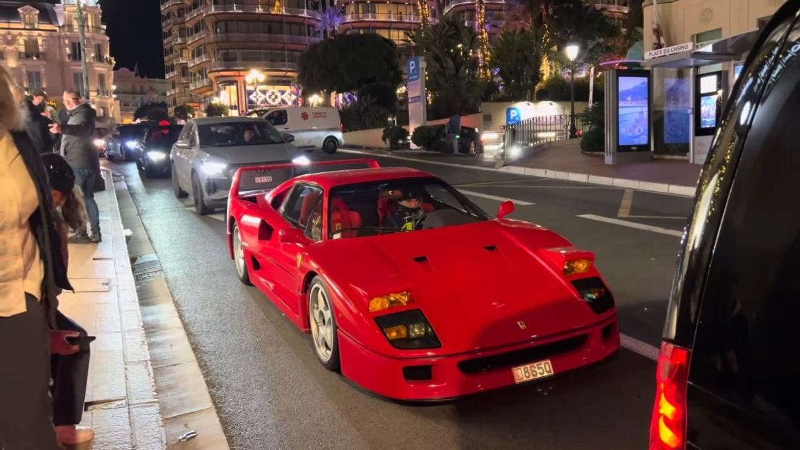 Lando Norris Ferrari F40