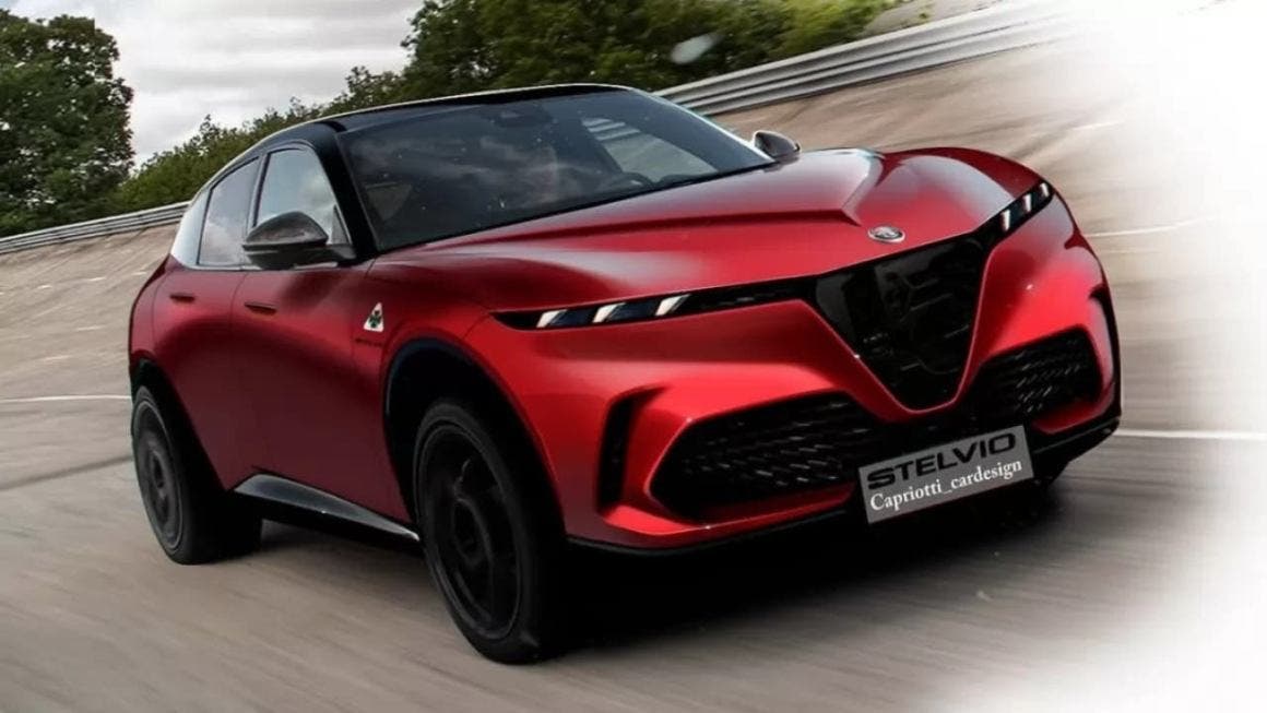 New Alfa Romeo Stelvio render