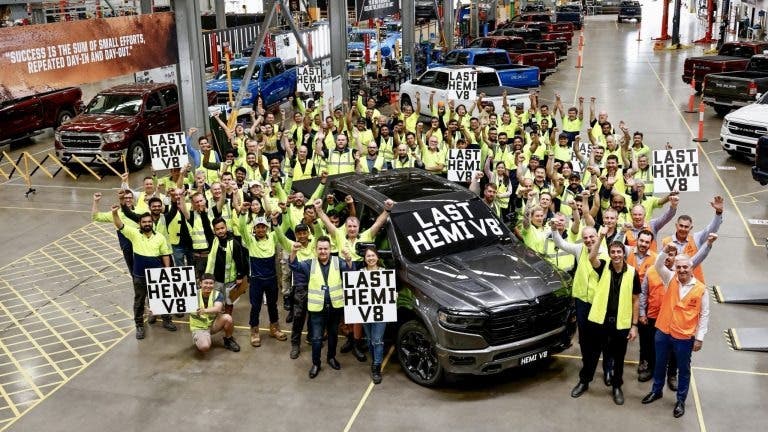 Ram Truck Australia, the last Hemi V8 goes out of production