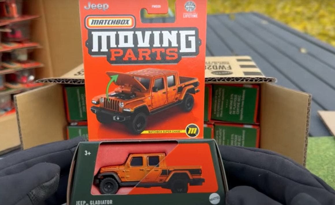 Gladiator Matchbox Moving Parts