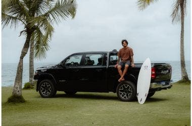 Ram new partnership with surfer Gabriel Medina