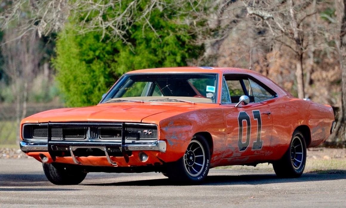 1969 Dodge Charger 'General Lee' Stunt Car. (Mecum).