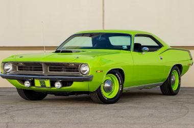 1970 Plymouth HEMI 'Cuda Lime Light Green'