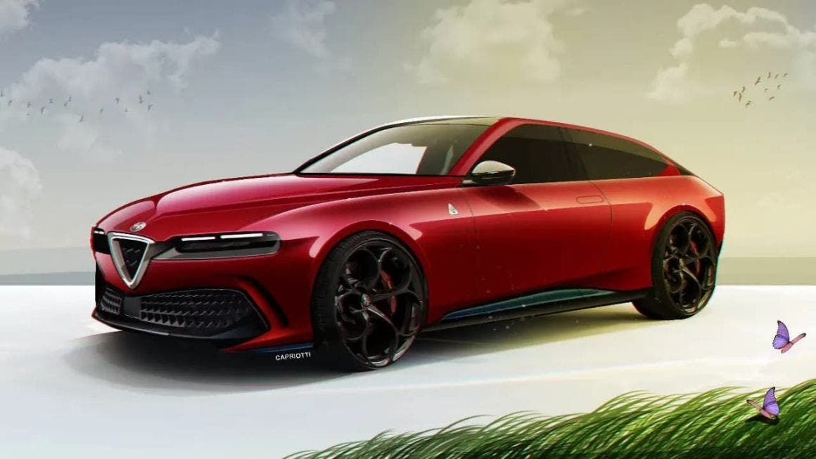 Alfa Romeo Brera render