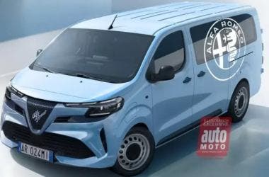 Alfa Romeo commercial vehicle render