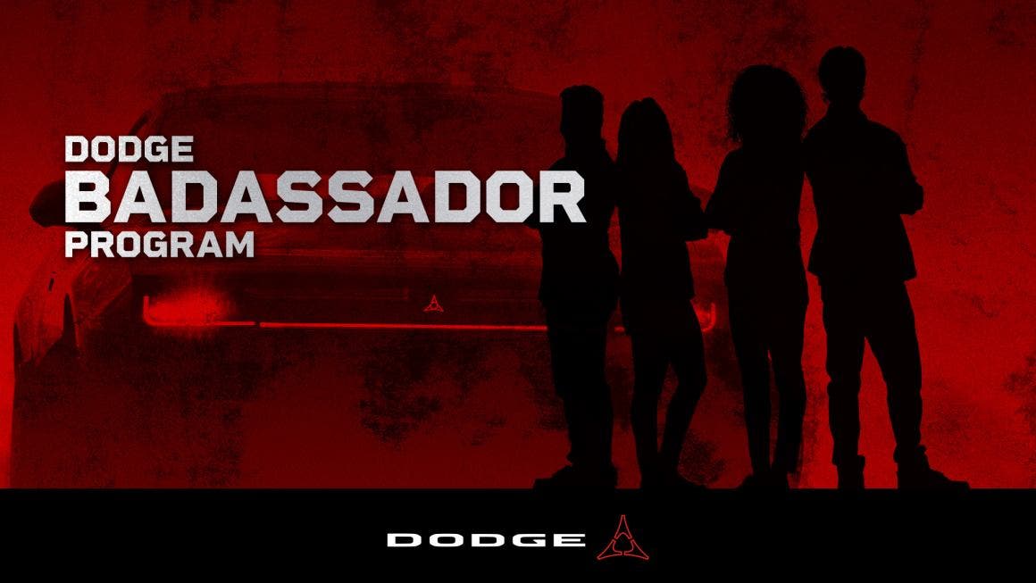 New Dodge Badassador Program