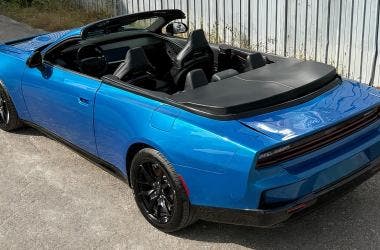 Dodge Charger Daytona customized by Drop Top Customs