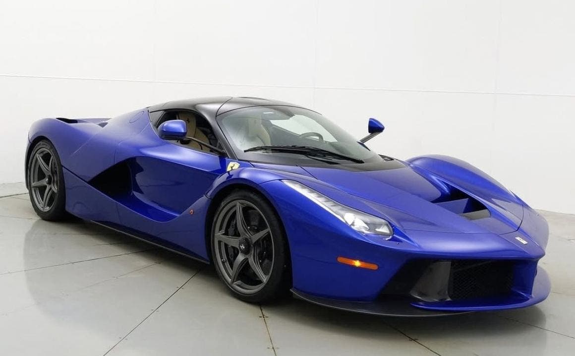 Ferrari LaFerrari Blue Elettrico