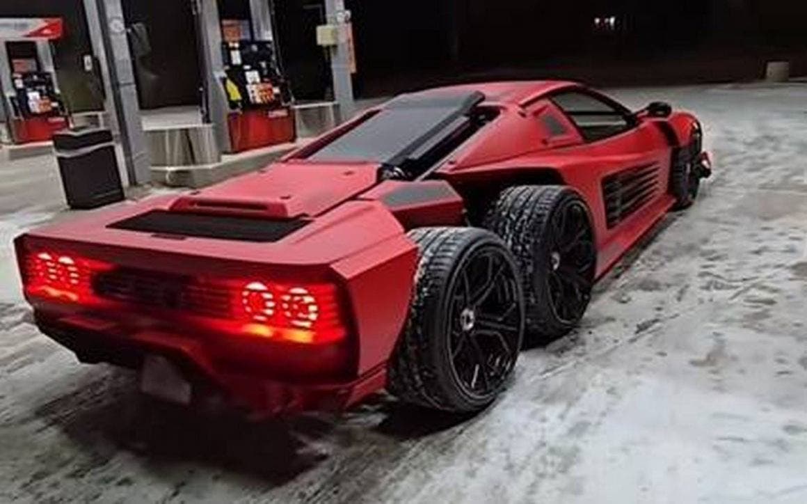 Ferrari Testarossa 6x6