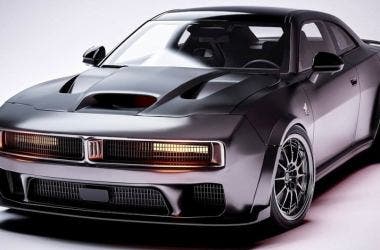 HEMI-Powered Retro Dodge Charger. (@davidbaylisdesign)