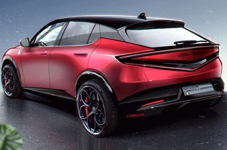 New Alfa Romeo Stelvio render 2025