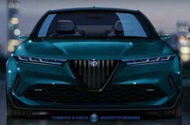 New Giulia render by D'Amico designer