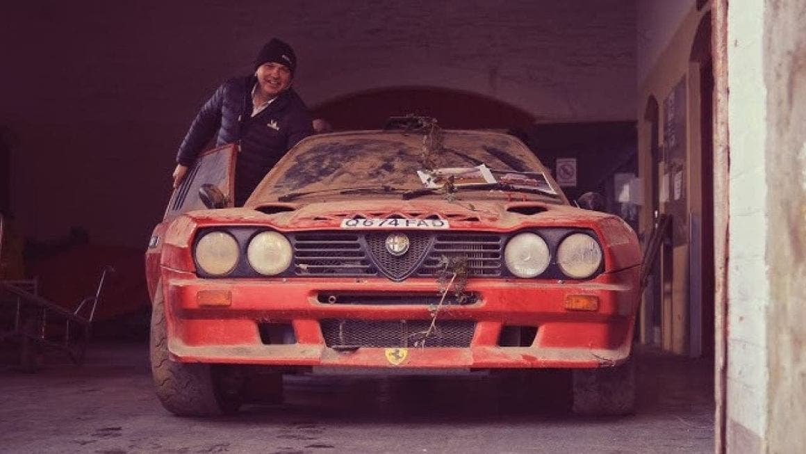 Alfa Romeo Alfasud Sprint with Ferrari V8