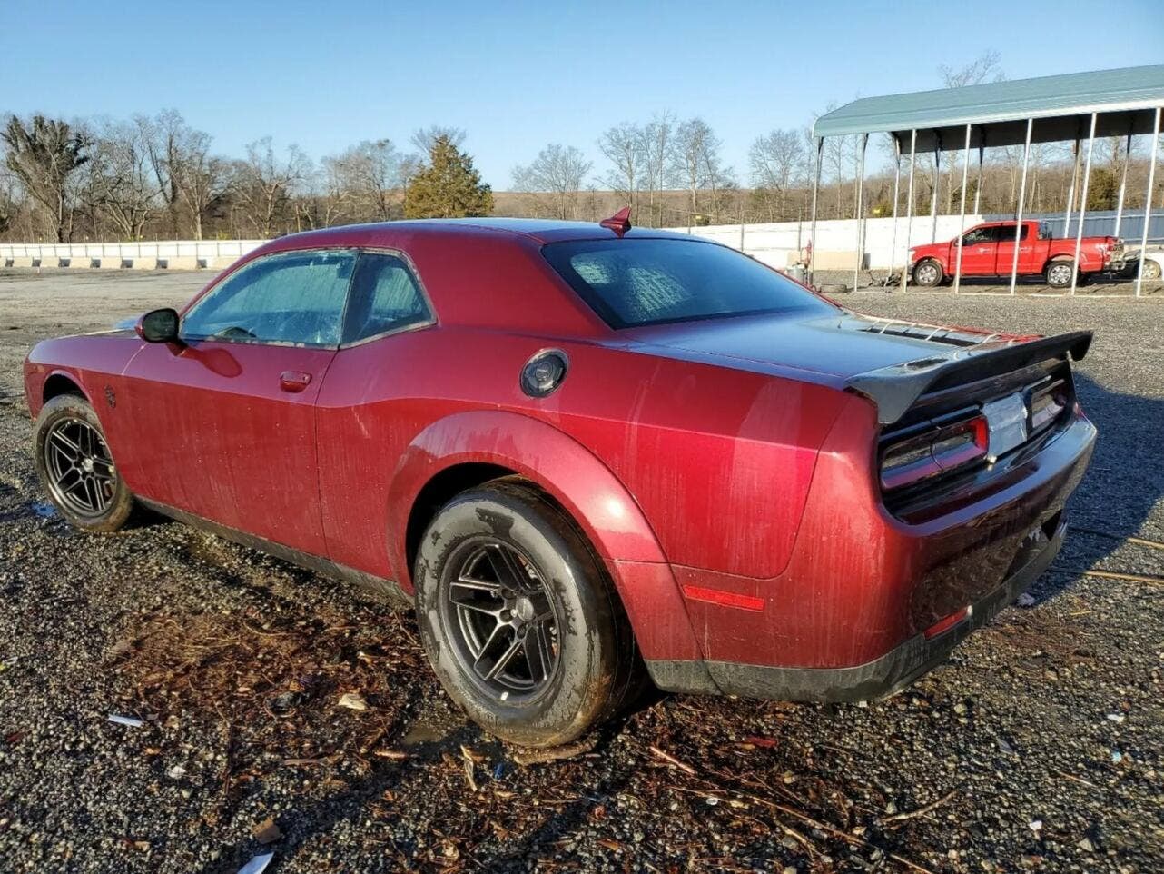 Dodge Challenger Demon 170 Flood Auction