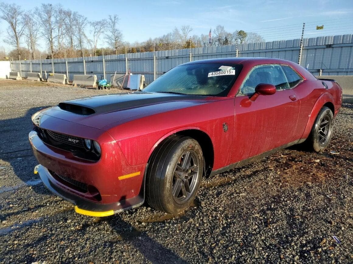 Dodge Challenger Demon 170 Flood Auction