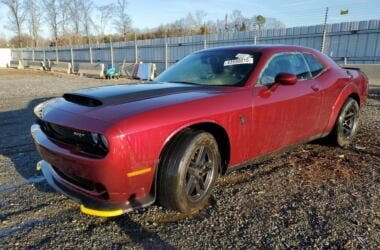 Dodge Challenger Demon 170 Flood Auction