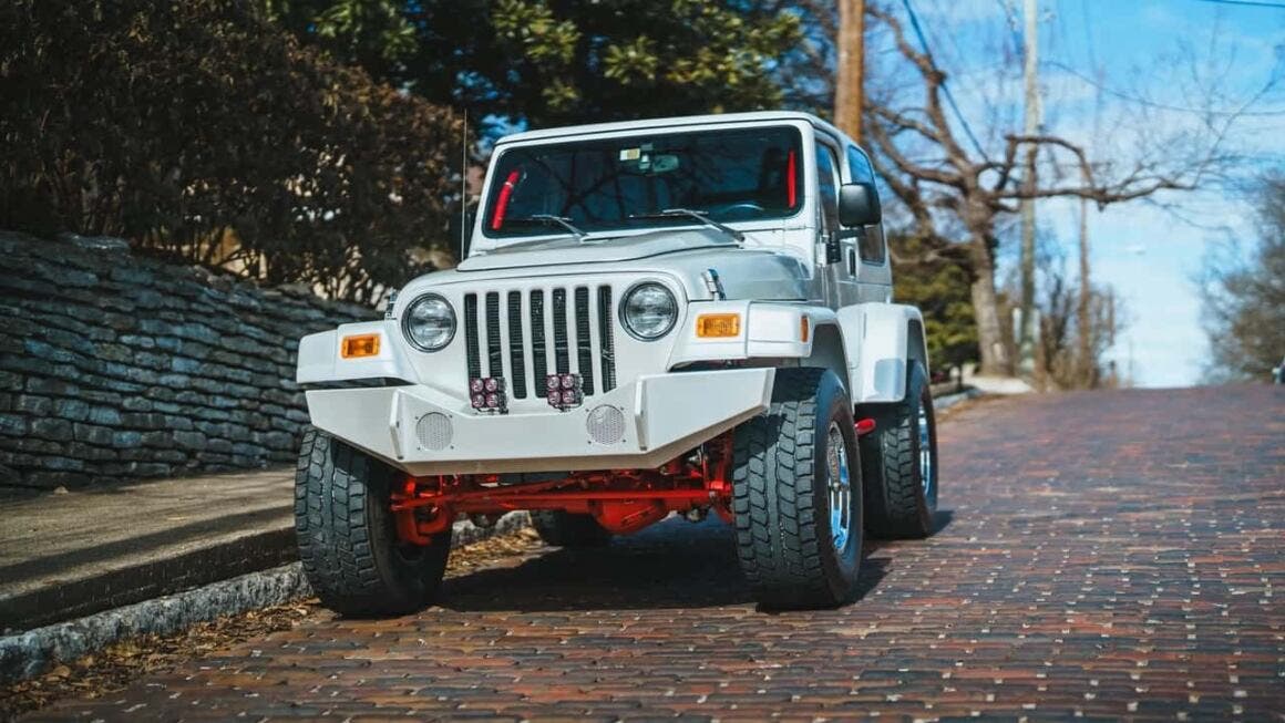 Jeep Wrangler TJ with Dodge Viper engine