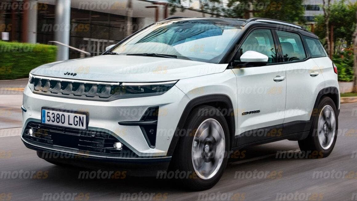 New Jeep Compass render 2025