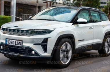 New Jeep Compass render 2025