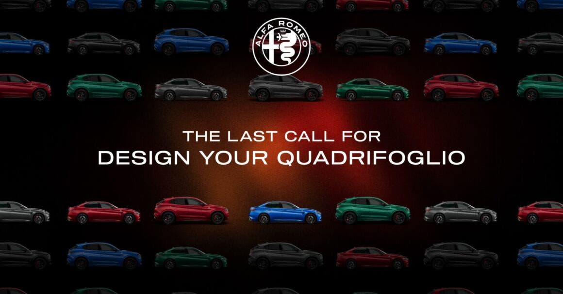 The Last Call For Design Your Quadrifoglio