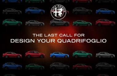 The Last Call For Design Your Quadrifoglio