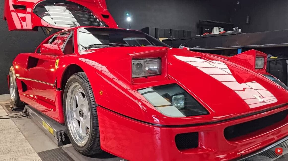 Nigel Mansell's Ferrari F40