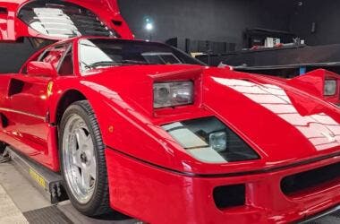 Nigel Mansell's Ferrari F40