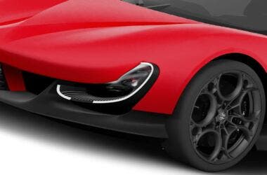 Alfa Romeo supercar render