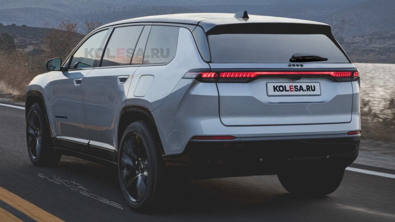 New Jeep Cherokee render