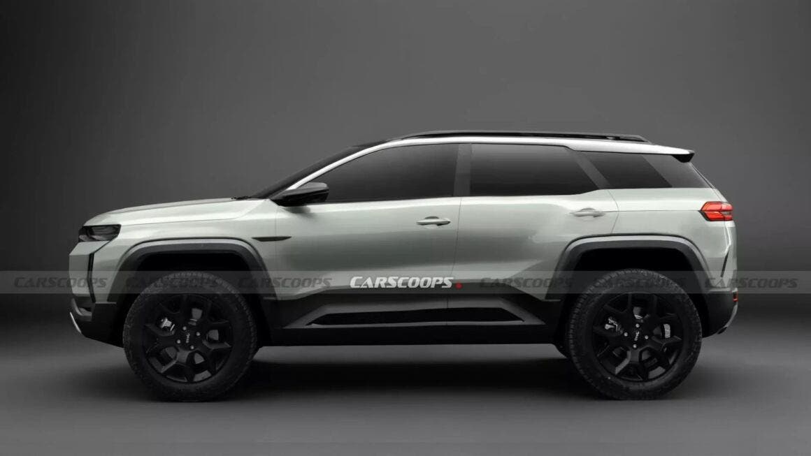 New Jeep Compass 2025 render