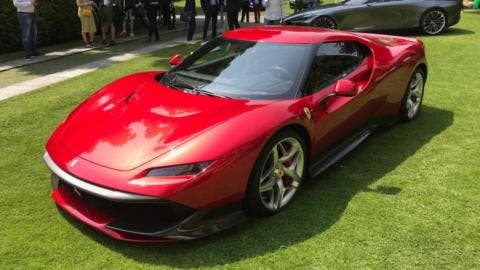 Ferrari SP38 Design