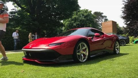 Ferrari SP38 Design